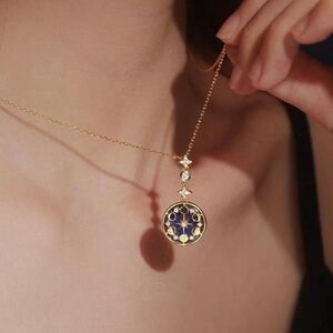 18k gold over 925 silver ✨Moonchild ✨💫Phases of the Moon